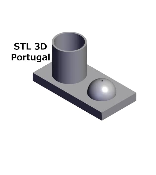 STL - Soporte para incienso minimalista render 2