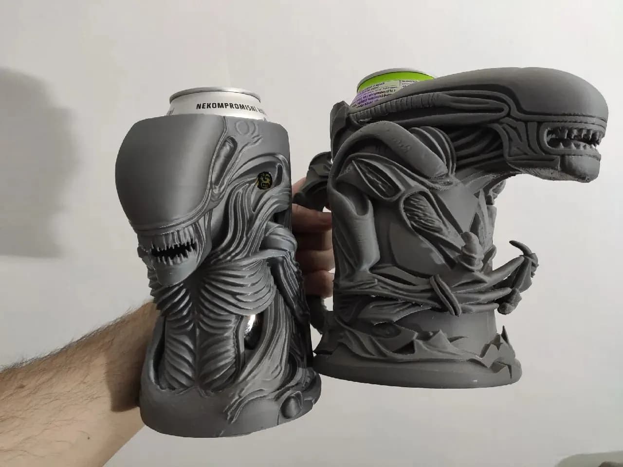 STL - Soporte para lata Xenomorfo Alien