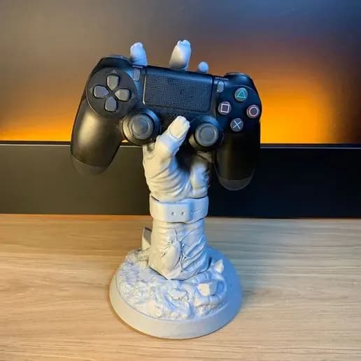 STL - Soporte para mando de zombie render 2