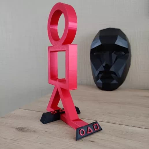 STL - Soporte para Máscara Squid Game