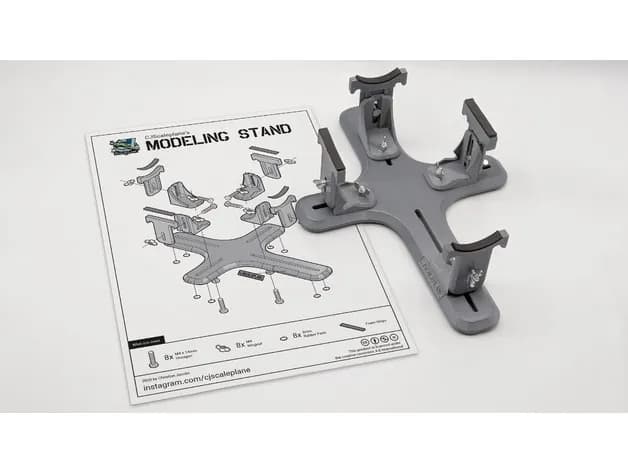 STL - Soporte para modelismo