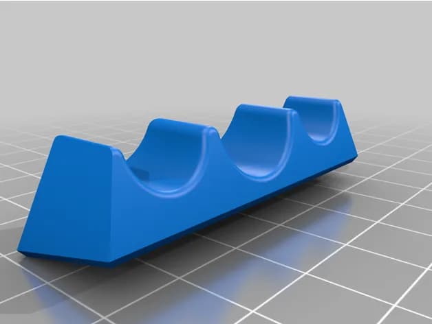 STL - Soporte para pinceles render 3