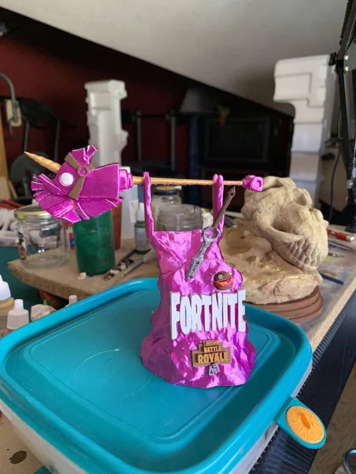 STL - soporte ps4 fortnite
