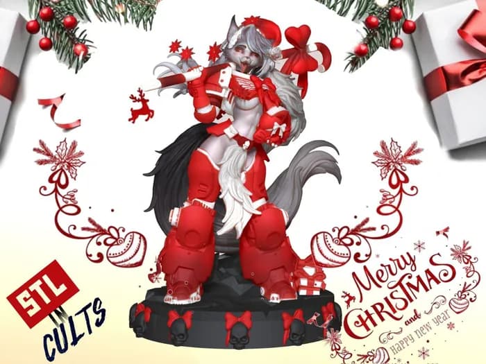 STL - space chiristmas