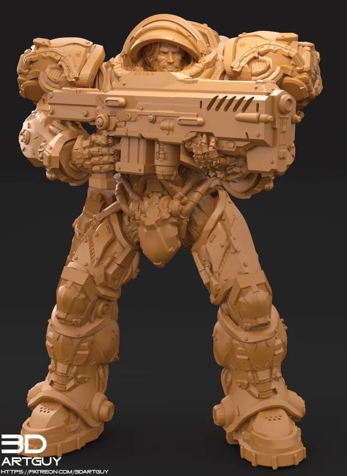 STL - spacecowboy render 2