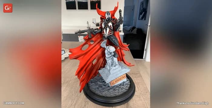 STL - spawn armado gambody render 2