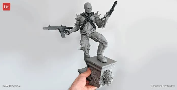 STL - spawn armado gambody render 3