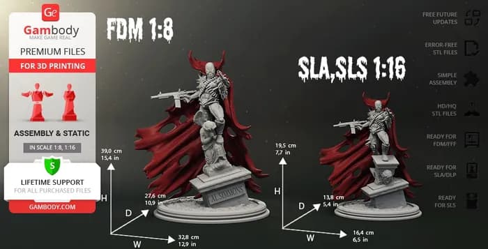 STL - spawn armado gambody render 4