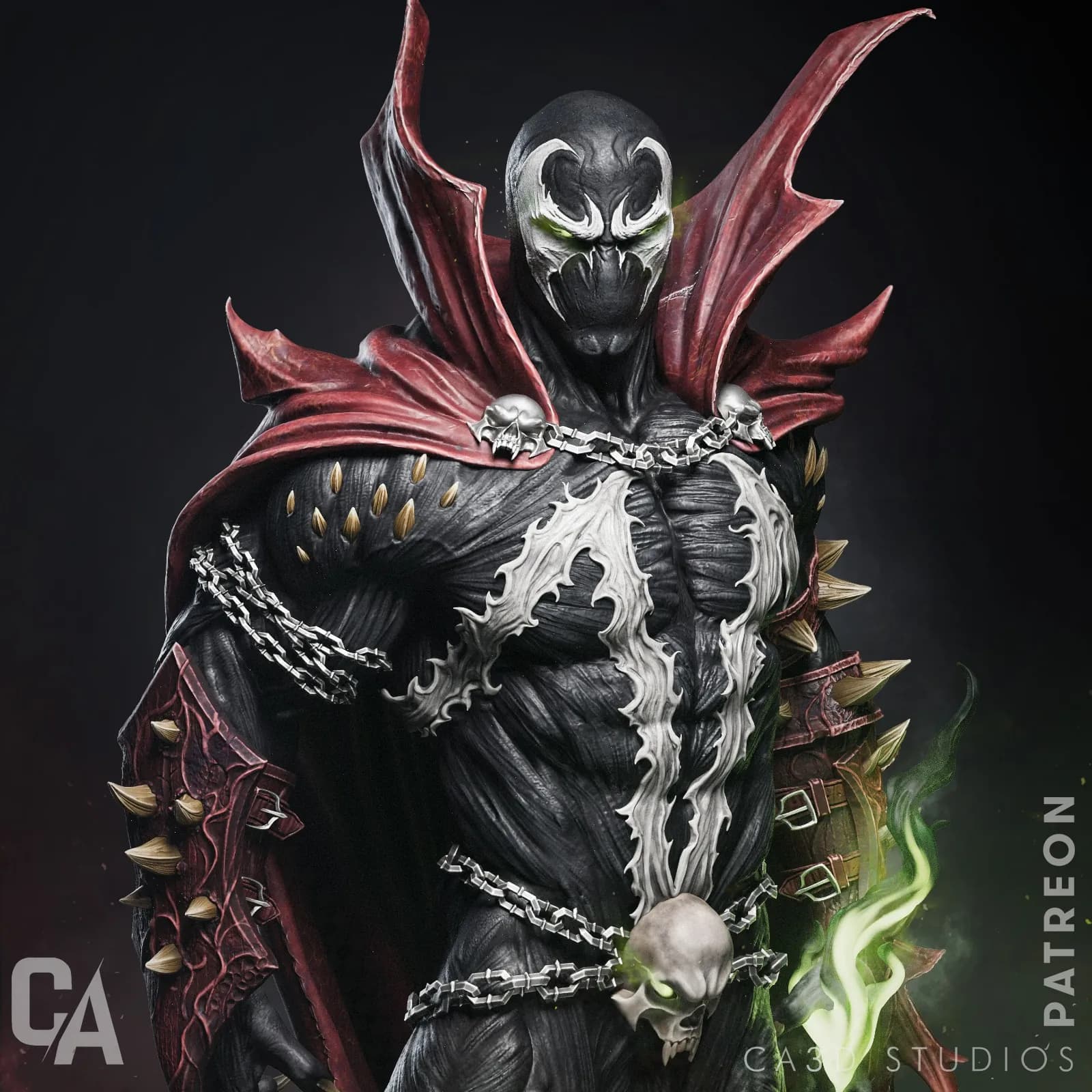 STL - Spawn Figura de Acción render 2