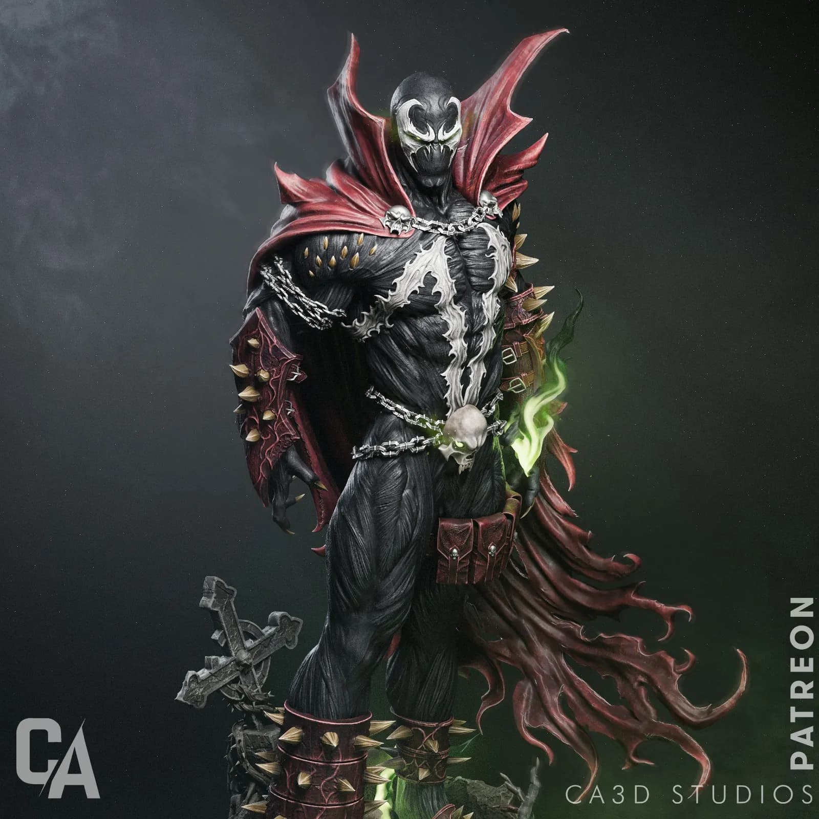 STL - Spawn Figura de Acción render 3
