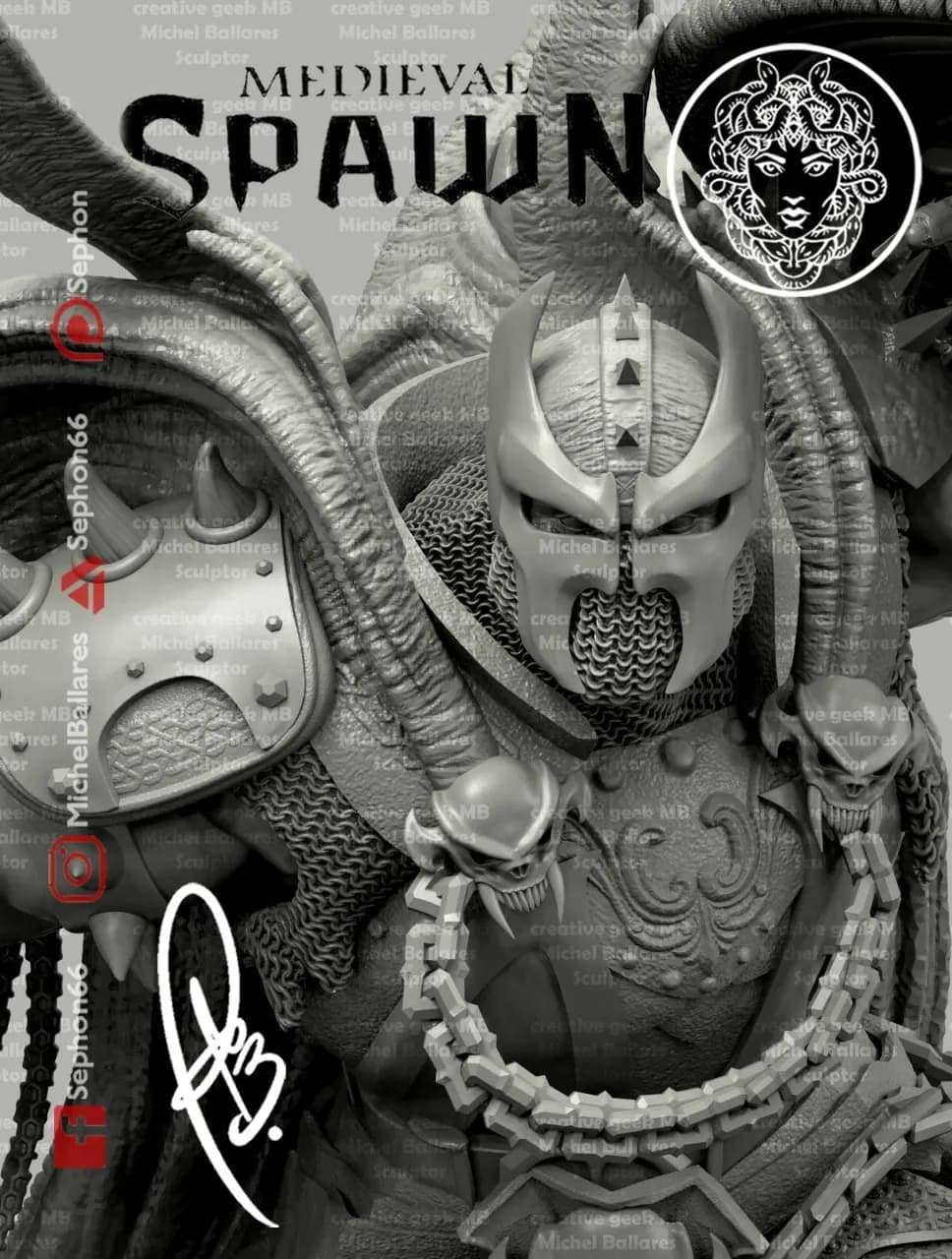 STL - Spawn Medieval render 2