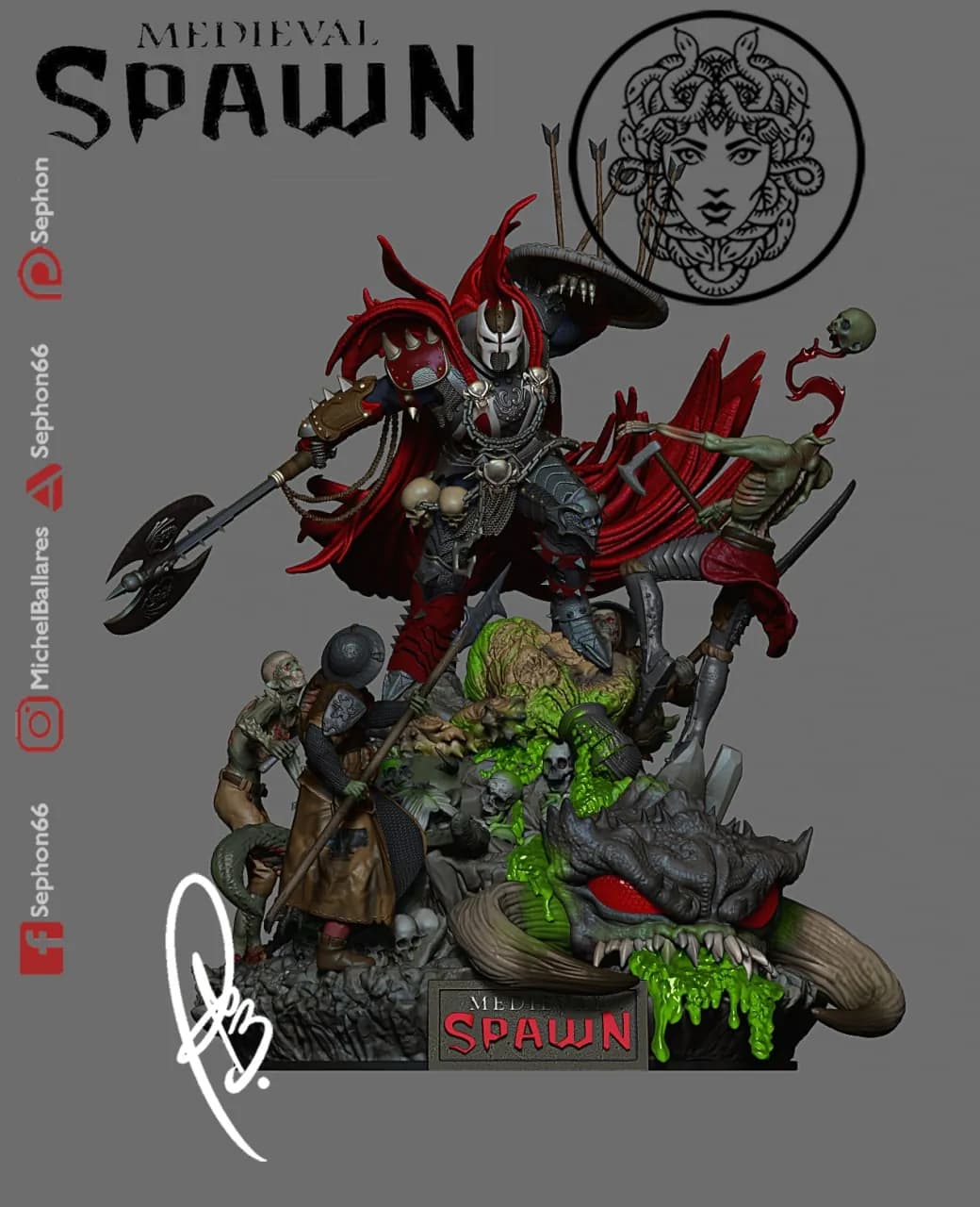 STL - Spawn Medieval render 4