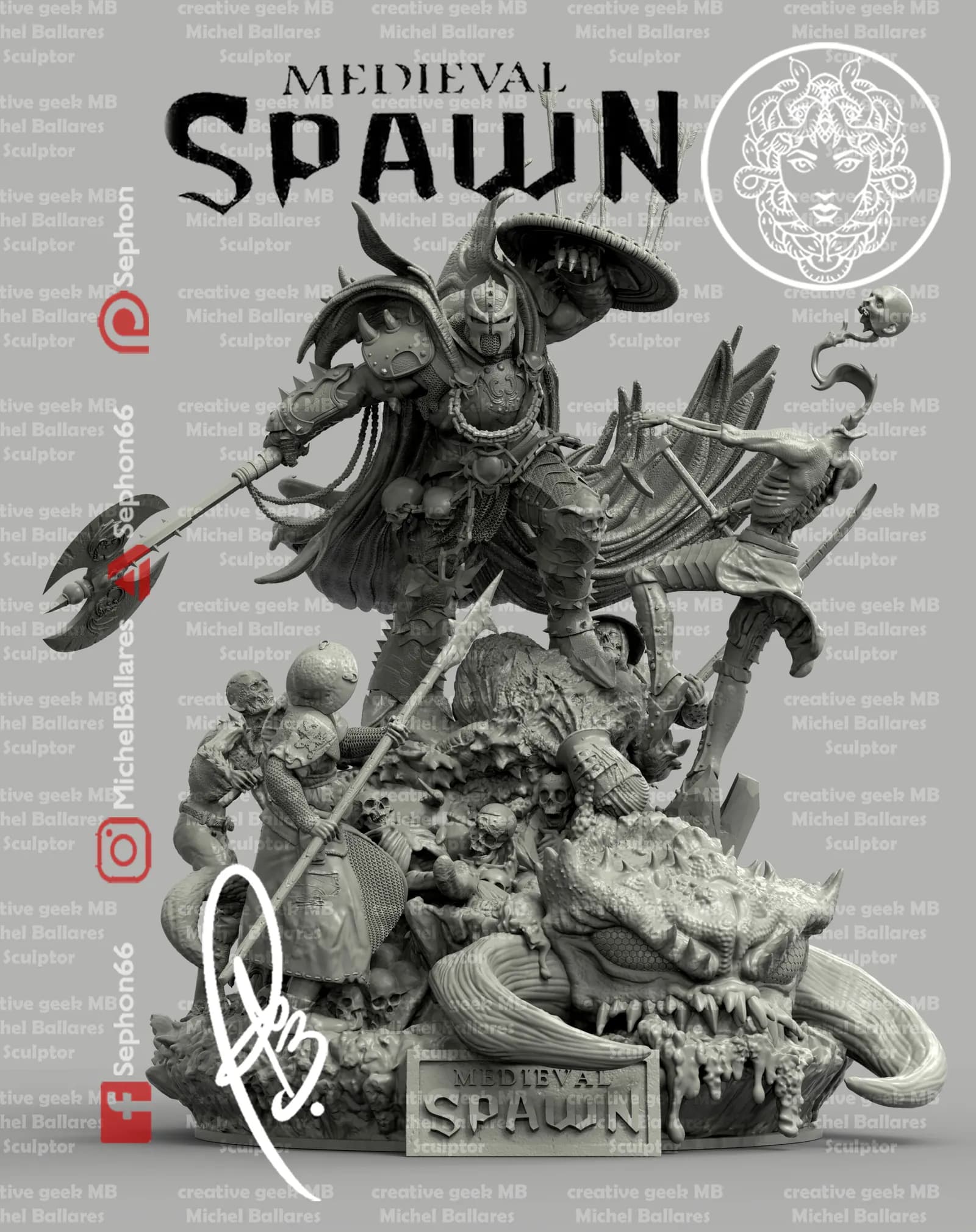 STL - Spawn Medieval render 5