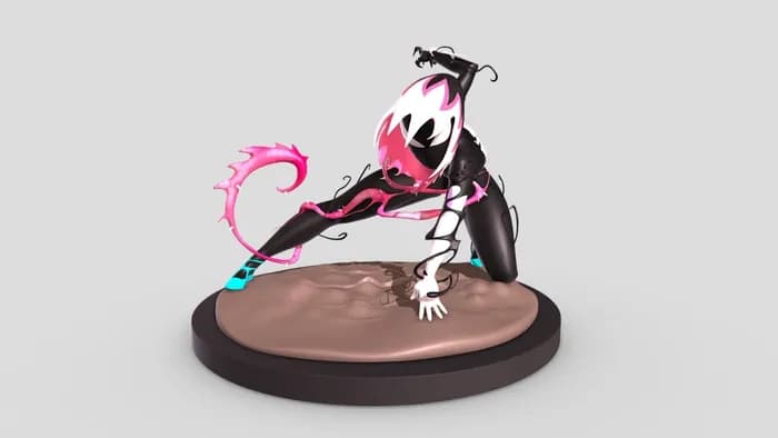 STL - spider gwenom stlas