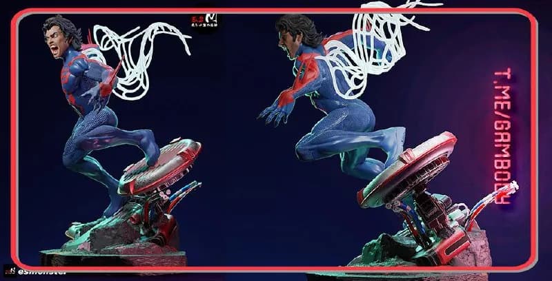 STL - Spider Man 2099 figura de acción