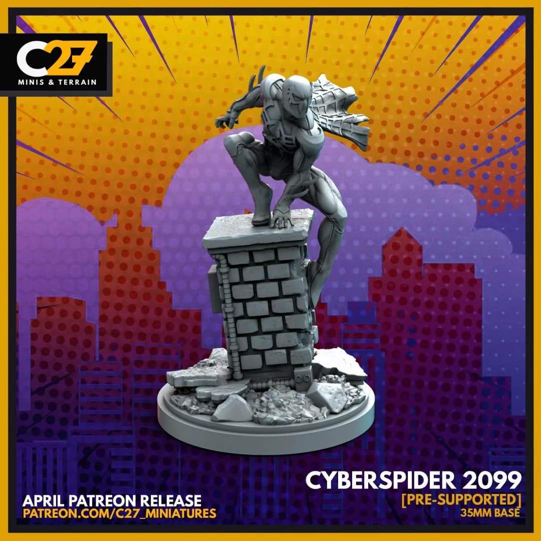 STL - Spider Man Cyberpunk 2099