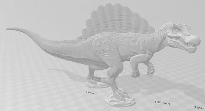 STL - spinosaurus