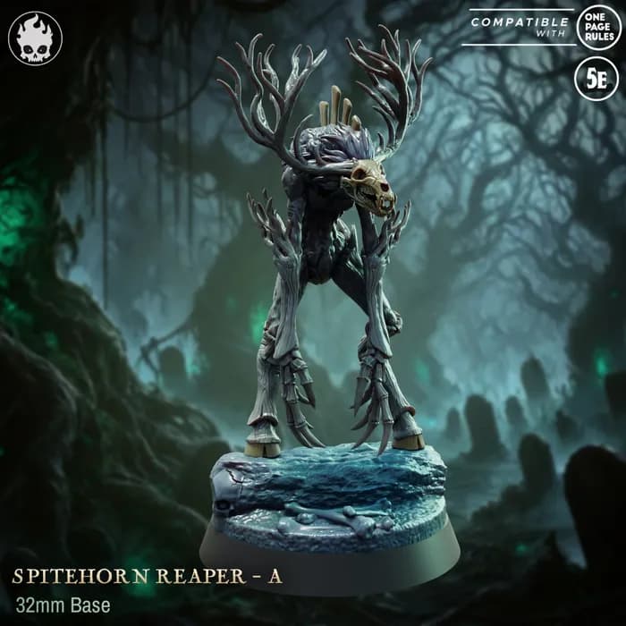 STL - spitehorn reapers render 2