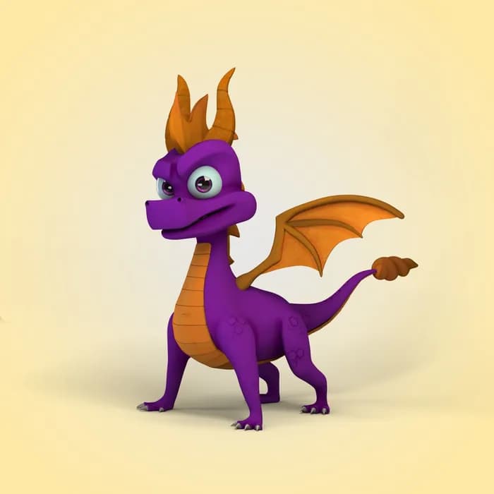 STL - spyro 20 cm stl
