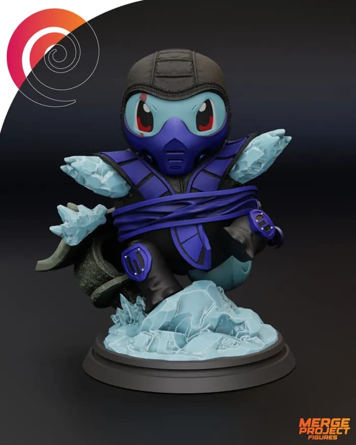 STL - squirtle + extra