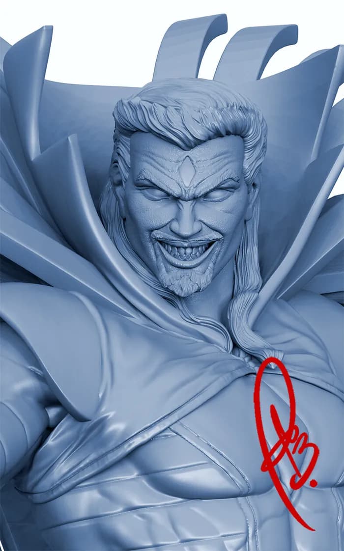 STL - Sr. Siniestro render 4