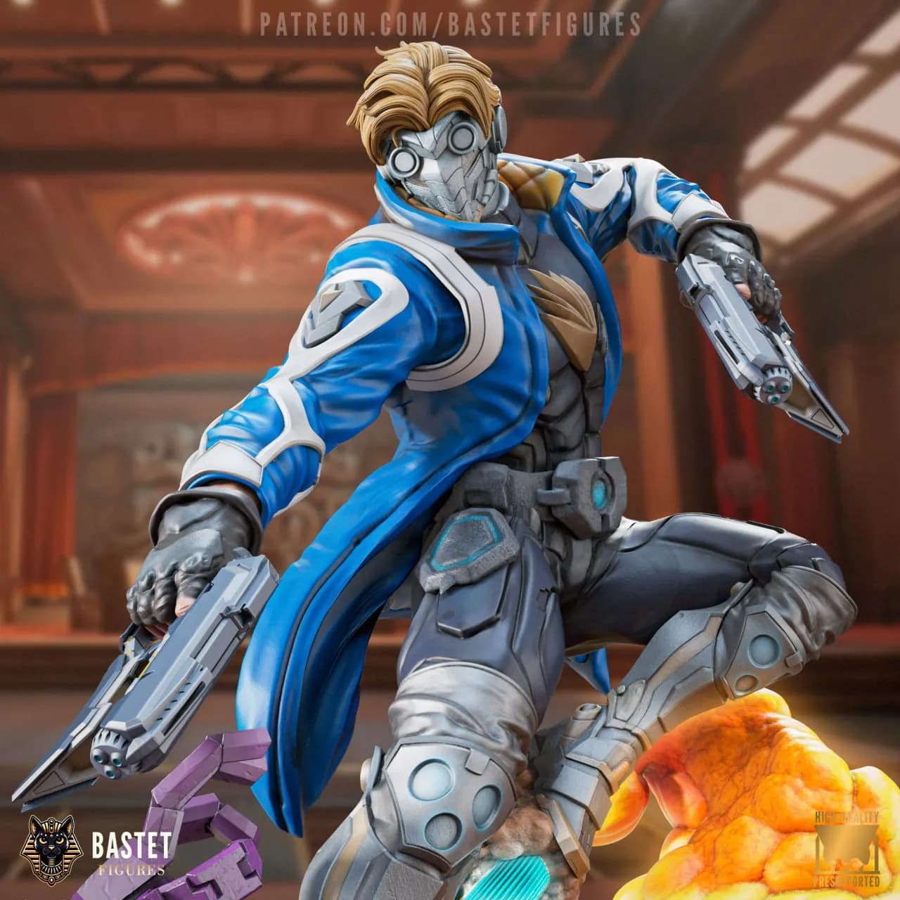 STL - Star Lord Marvel Rivals