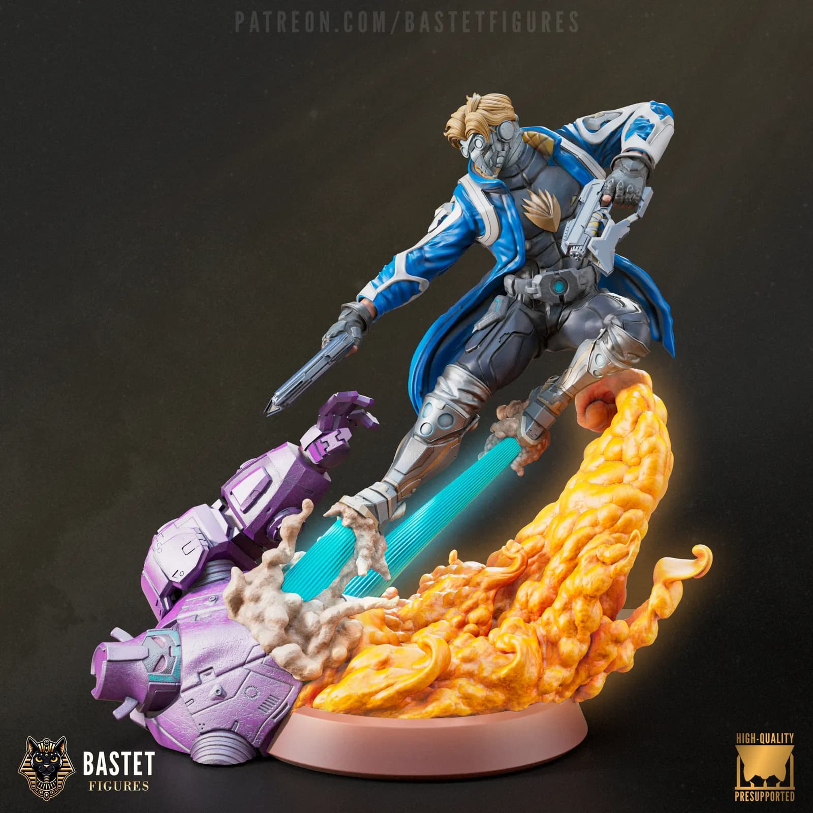 STL - Star Lord Marvel Rivals