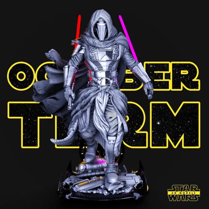 STL - star wars, darth revan