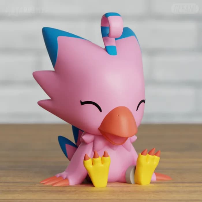 STL - stardemy biyomon render 2