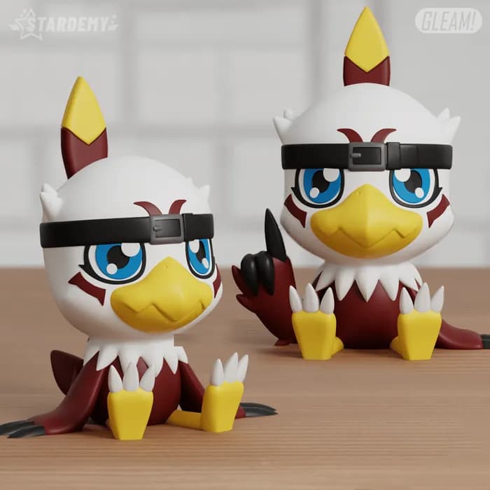 STL - stardemy hawkmon