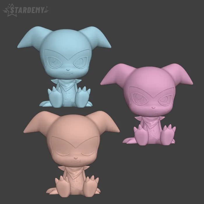 STL - stardemy impmon render 4