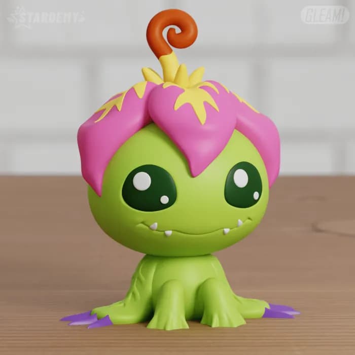 STL - stardemy palmon render 2