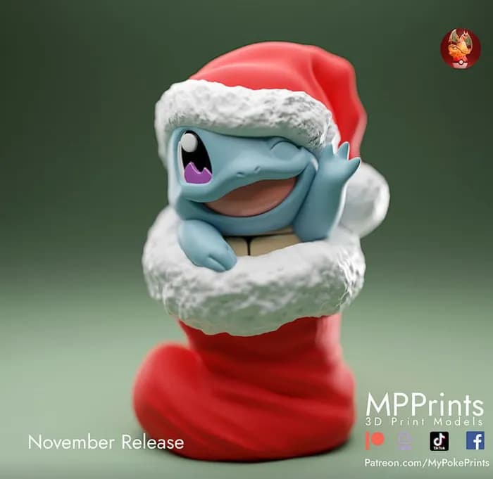 STL - stocking squirtle