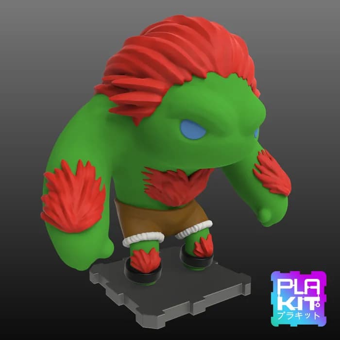 STL - street fighter blanka