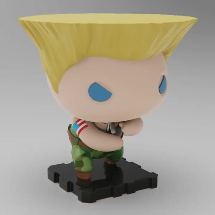 STL - street fighter guile