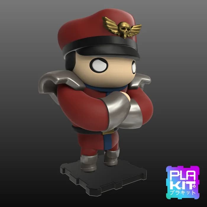 STL - street fighter m bison