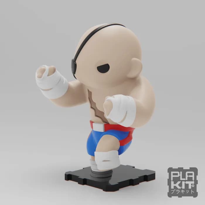 STL - street fighter sagat