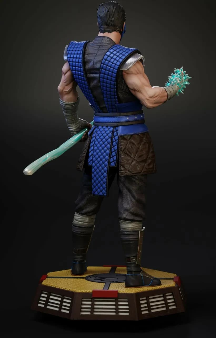 STL - Sub Zero Kuai Liang Mortal Kombat render 4