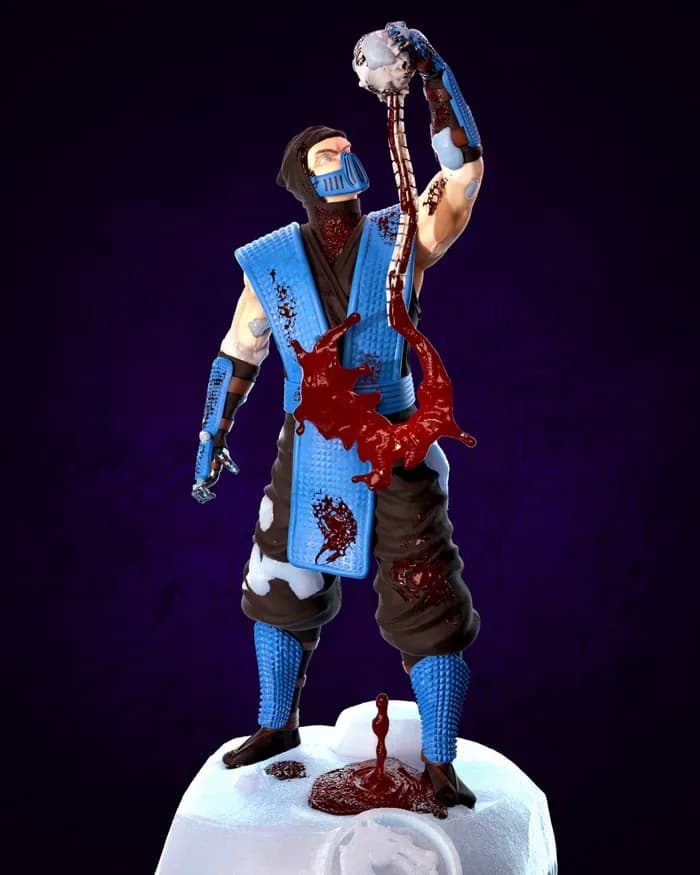 STL - sub zero statue