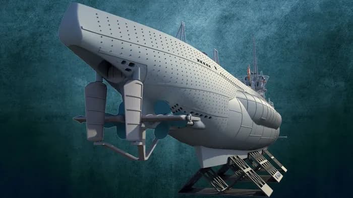 STL - Submarino de Guerra U Boot