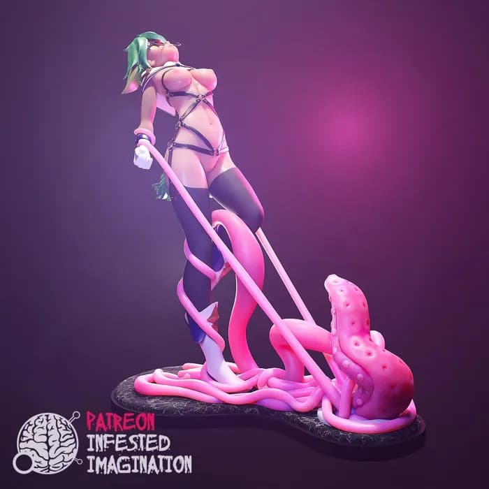 STL - sucrose genshin impact tentacles