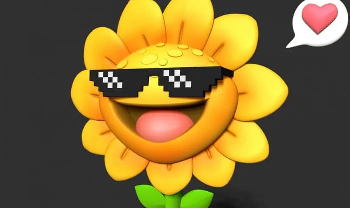 STL - sunflowers