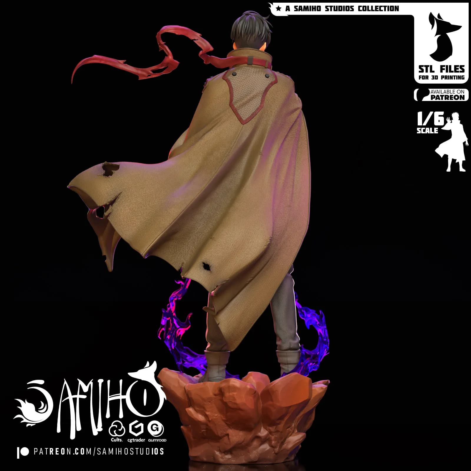 STL - Sung Jinwoo Solo Leveling 2 render 4