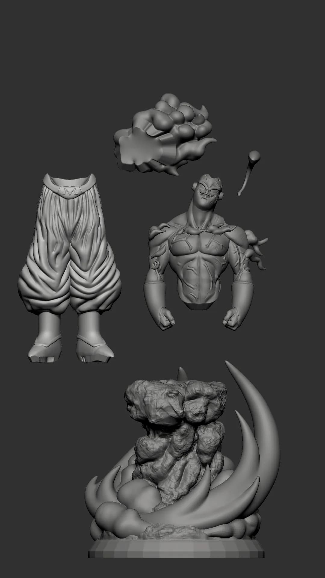 STL - Super Boo figura render 5