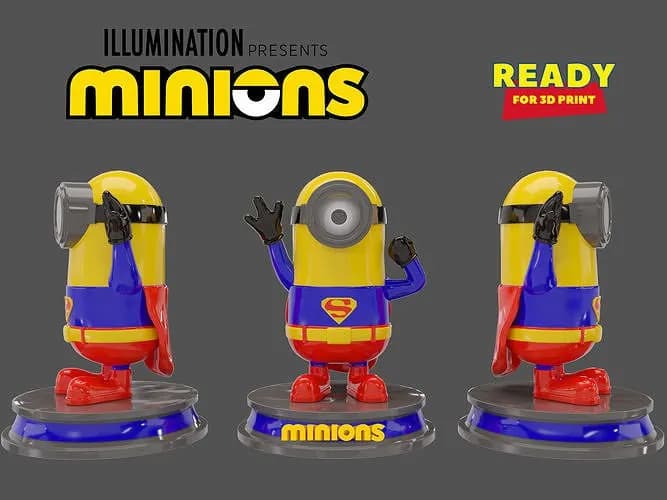 STL - super minion man