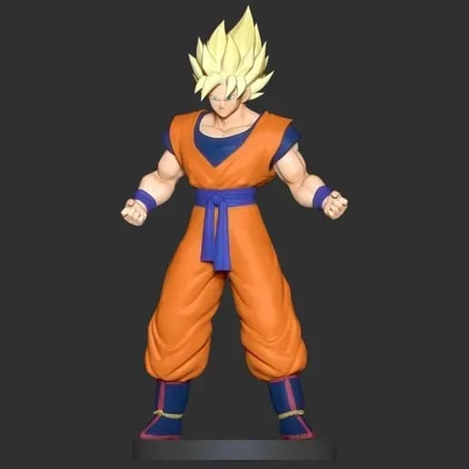 STL - super saiyan goku nlsinh