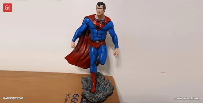 STL - superman classic fdm gambody render 2
