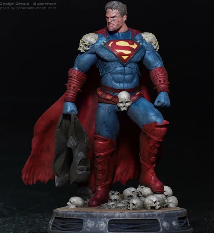 STL - superman devil