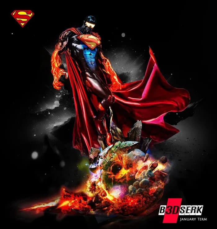 STL - Superman Enraged