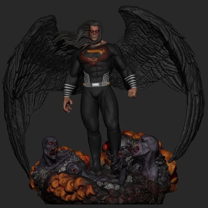 STL - superman evil 2